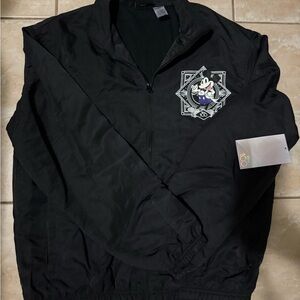 Disney Black Bomber Jacket with Graphic Design
